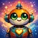 A colorful abstract shape avatar with vibrant and expressive design, suitable for profile picture use.